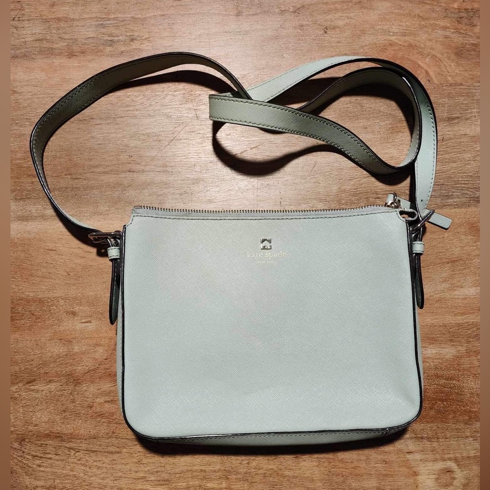 Kate Spade structure blue crossbody
